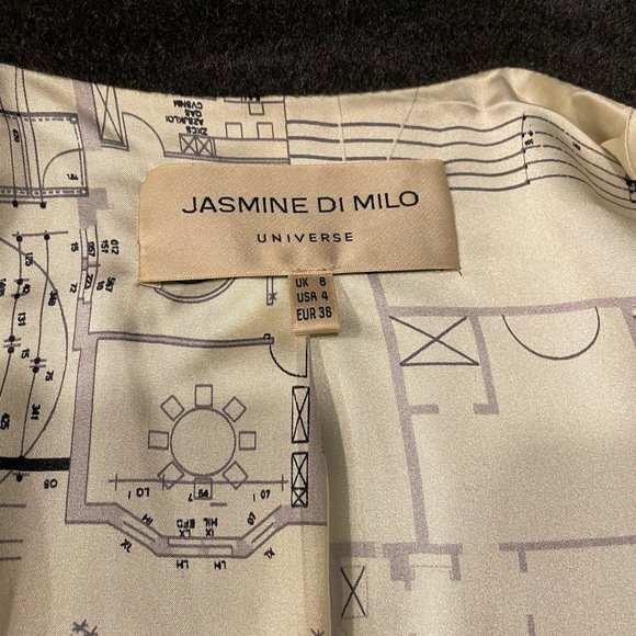 JASMINE DI MILO Pleated Cashmere Coat - Picture 4 of 11